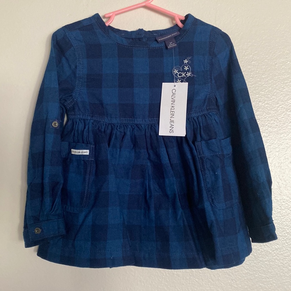 Calvin Klein Jeans toddler long sleeve shirt